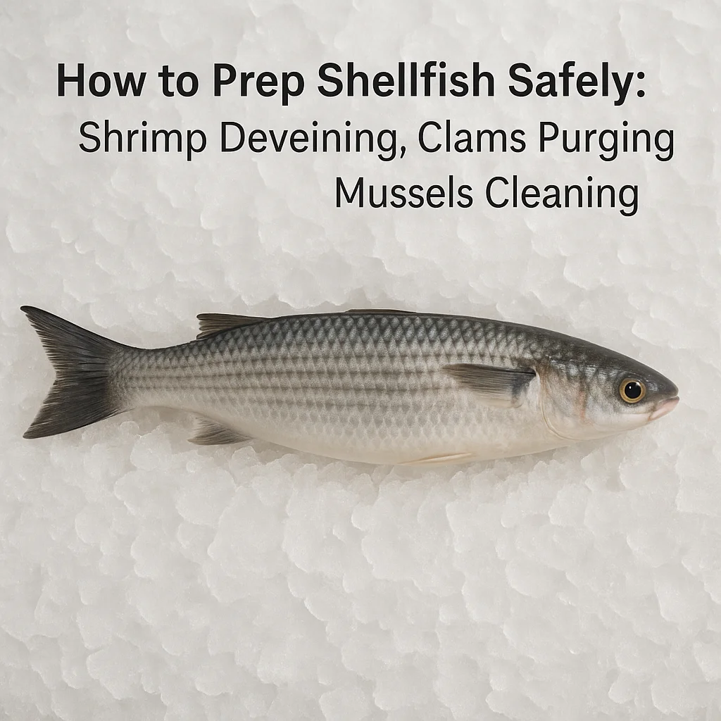 How to Prep Shellfish Safely: Shrimp Deveining, Clams Purging, Mussels Cleaning