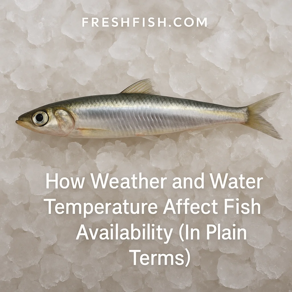 How Weather and Water Temperature Affect Fish Availability (In Plain Terms)