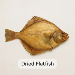 Dried Flatfish