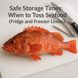Safe Storage Times When To Toss Seafood Fridge And Freezer Limits